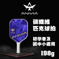 在飛比找momo購物網優惠-【Aniviia】碳纖維匹克球拍(T700s)