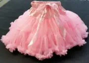 Tutu Skirt Girls Kids Princess Flounced Pink Pettiskirt Dance