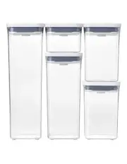 [OXO] POP 5-Piece Container Set in Clear