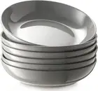 8.5'' Pasta Bowls Set of 6, 30Oz Large Salad Serving Bowls for Kitchen, Porcelai