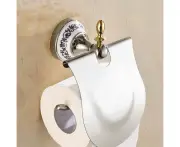 Lojalitet Wall Mounted Toilet Paper Holder Stainless Steel Tissue Rack Roll Tissue Holder