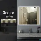 900*750mm Rectangle 3 Colour Lighting BACKLIT LED Mirror Touch Sensor Switch Def