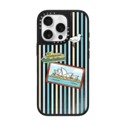 iPhone 16 Pro Mirror Case MagSafe Compatible Sydney Stickers and Stripes