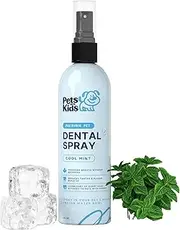 NEW Premium Pet Dental Spray (240ml): Best Way To Eliminate Bad Dog Breath & Bad Cat Breath Naturally Fights Plaque, Tartar & Gum Disease Without Brushing Spray In Mouth or Add to Water 1 btl