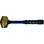 Brass Hammer 3 lbs. Fiberglass Handle USA, PRM Pro 1003