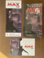 1999 Michael Jordan To The Max Sealed VHS w/ iMAX Promo Cards RARE! NM