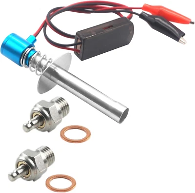 6V-24V RC Glow Plug Starter Igniter for 1/8 1/10 Nitro Model Car Buggy Boat