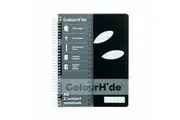 Colourhide A5 Notebook 300pg (Black)