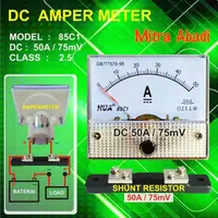 在飛比找蝦皮購物優惠-Dc 50A / 50,000mA 75 mV 分流電阻電流