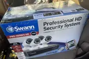 Swann Pro-Series HD 720P 4- Camera DVR Security System SWDVK-443504 New!
