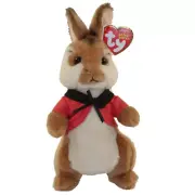 TY Beanie Baby - FLOPSY (Peter Rabbit Movie) (6 inch) - MWMTs Stuffed Animal Toy
