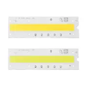 AC160-260V 50W White/Warm White COB LED Chip Light Source 90lm/w 185x55mm for DIY Floodlight 33 WHITE