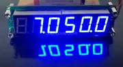 Signal Frequency Counter LED Display Digital Frequency Counter 0.1MHz~65MHz Blue
