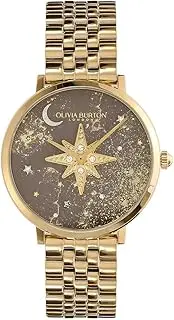[Olivia Burton] Women's Celestial Nova 24000079 Quartz Watch, Mushroom, 35 mm Case Diameter