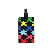 Luggage Tags Backpack Label ID Address Handbag School Plastic Travel - 3pcs