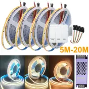 WS2811 IC COB Horse Race LED Strip Lights 24V 360LEDs/M 5-20M Running Water LED