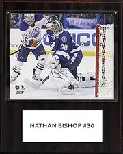 NHL Tampa Bay Lightning Ben Bishop 12 x 15-Inch Player Plaque
