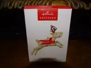 2022 HALLMARK BIRCH REINDEER KEEPSAKE ORNAMENT NIB