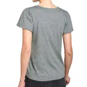 PHILOSOPHY Ladies Flutter Sleeve Top In Grey Heather, XXL