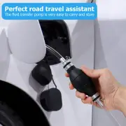 Gas Siphon Pump Manual Gasoline Transfer Siphon Pump Hand Fuel Water Oil weUtZ
