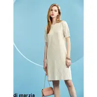 在飛比找ETMall東森購物網優惠-di marzia 國際精品限購蠶絲洋裝