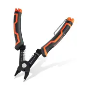 Valuemax 2-In-1 Universal Diagonal Pliers 6" Electrical Wire Cutters Wire Stripp