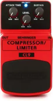 Behringer Guitar Effect Pedal CL9 COMPRESSOR / LIMITER New in a box