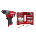 Milwaukee M12 FUEL 12-Volt Lithium-Ion Brushless Cordless Drill Driver with Bit