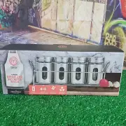 Master Chef Stainless Steel & Glass Spice Jar Set with Rack New