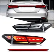 LED Tail Lights and Trunk Lights, Compatible for Toyota Camry 2018-2023 Animated Tail Lights