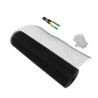 Chicken Rabbit Mesh 36'' x 50' Hardware Cloth 1" Welding Mesh With Glove & Plier