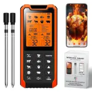Smart Bluetooth Meat Thermometer Long Range Wireless Food Thermometer