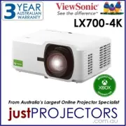 Viewsonic LX700-4K Laser Home Theatre Projector from Just Projectors. 3yr Wrnty