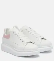 [McQueen] McQueen Oversized leather sneakers AU 6 white