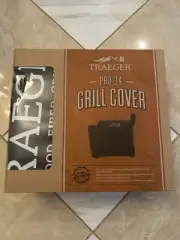 Traeger Pro 34 Full Length Grill Cover Black BAC380