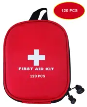 [120 Pcs] FIRST AID KIT for Hiking,Backpacking,Camping,Travel,Car,Picnic Kids AU