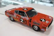 Leo Geoghegan 1972 Bathurst R/T E49 Charger SIGNED CERTIFICATE Trax 1:24