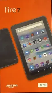 Amazon Black Fire 7 (12th Gen) Wife Enabled Tablet 16 GB - BRAND NEW