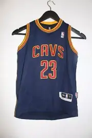 NBA Kids Navy Blue 'Cavs James #23' Sleeveless Basketball Jersey Size 4