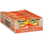 Ramen Chicken, Instant STF9 Ramen Noodles, Ready to Eat Meals, 3 Oz, 24 Count