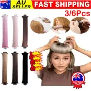 3/6x Heatless Curling Rod Headband No Heat Wave Hair Curlers Sleep Overnight SCC