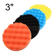 4Pcs 3 inch Buffing Polishing Sponge Pads For Car Polisher Buffer