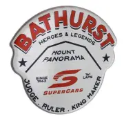 V8 Supercars Bathurst Mount Panorama Logo Domed Automotive Decal Emblem Sticker
