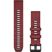 Garmin 010-13392-06 QuickFit 22 mm Marsala Silicone Replacement Watch Strap