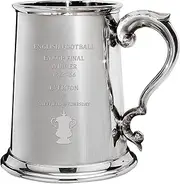 I LUV LTD 1 Pint Tankard for Everton FA Cup Winner 1965-66, Pewter Beer Mug