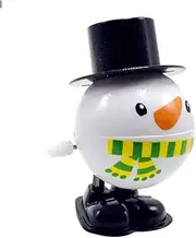 Sanwoodenz Walking Santa Claus Elk Penguin Snowman Clockwork Toy Home Decor 7 I