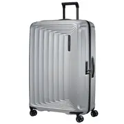 Samsonite Nuon 81 cm Expandable Spinner Suitcase - Matt Silver