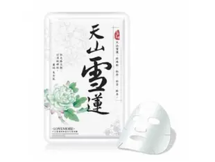 LOVEMORE 愛戀膜法 戀東方天山雪蓮細緻雪白天絲面膜 5入/盒