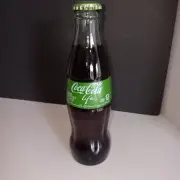 Collectable Coca Cola Green Lable. "Coca-Cola Life". Cane Sugar & Stevia. 8 Oz.