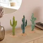 Realistic Artificial Plant Cactus Plastic Simulated Cactus Home Decor